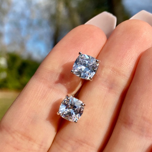 NEW 925 silver stud earrings - Picture 5 of 7